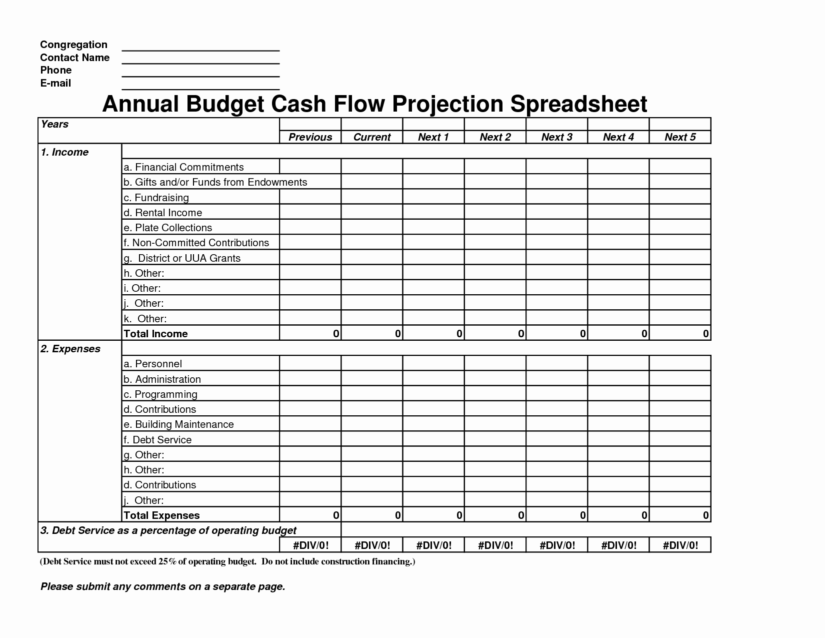 Cash Flow Budget Template Excel Fresh 10 Best Of Annual Bud Spreadsheet Annual