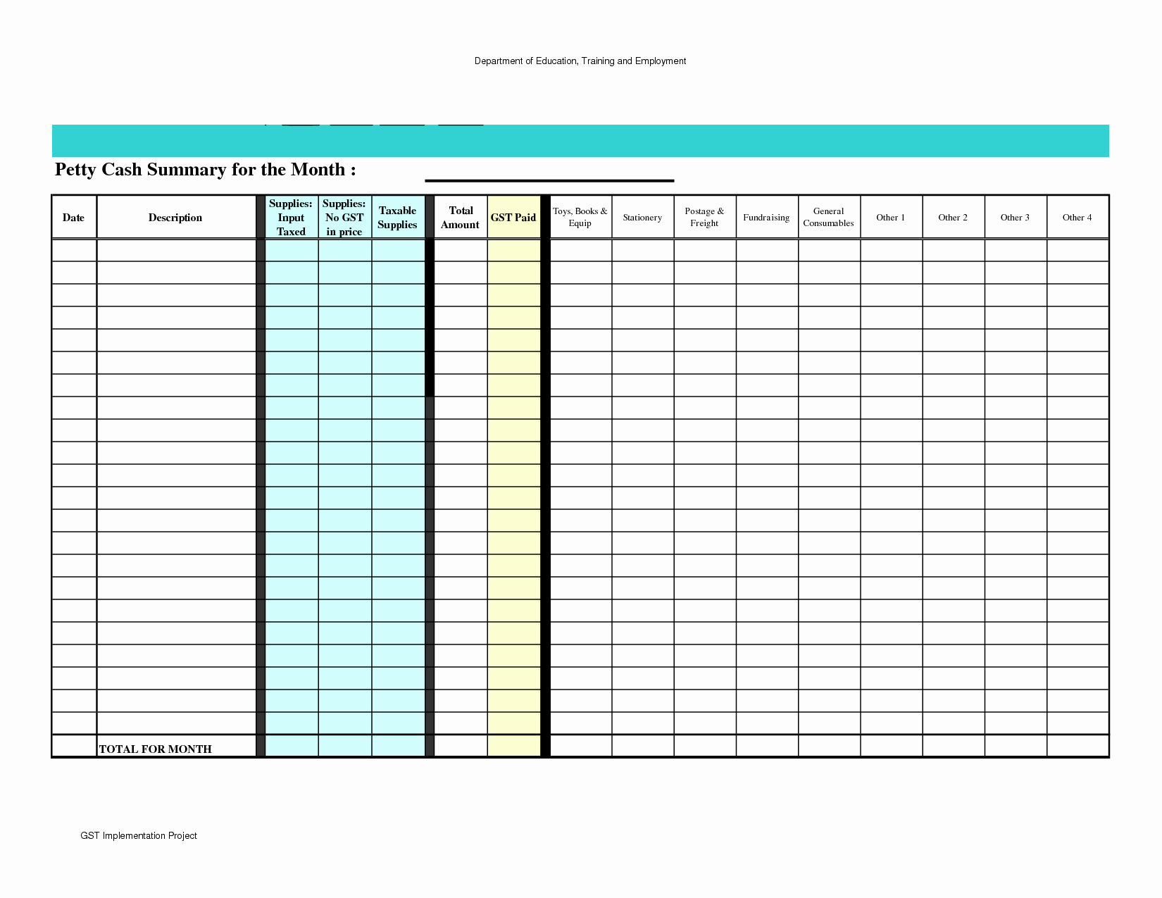 Cash In Cash Out Template Inspirational Petty Cash Spreadsheet Template Excel