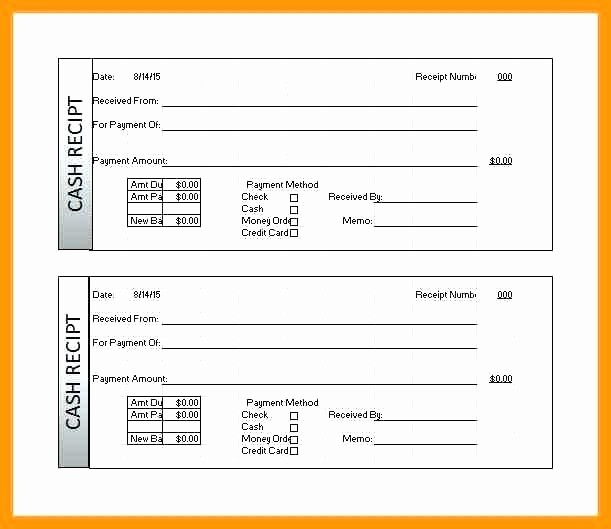 Cash Receipt format In Excel Lovely Cash Receipt Template Excel – Arbitra Radingbondub