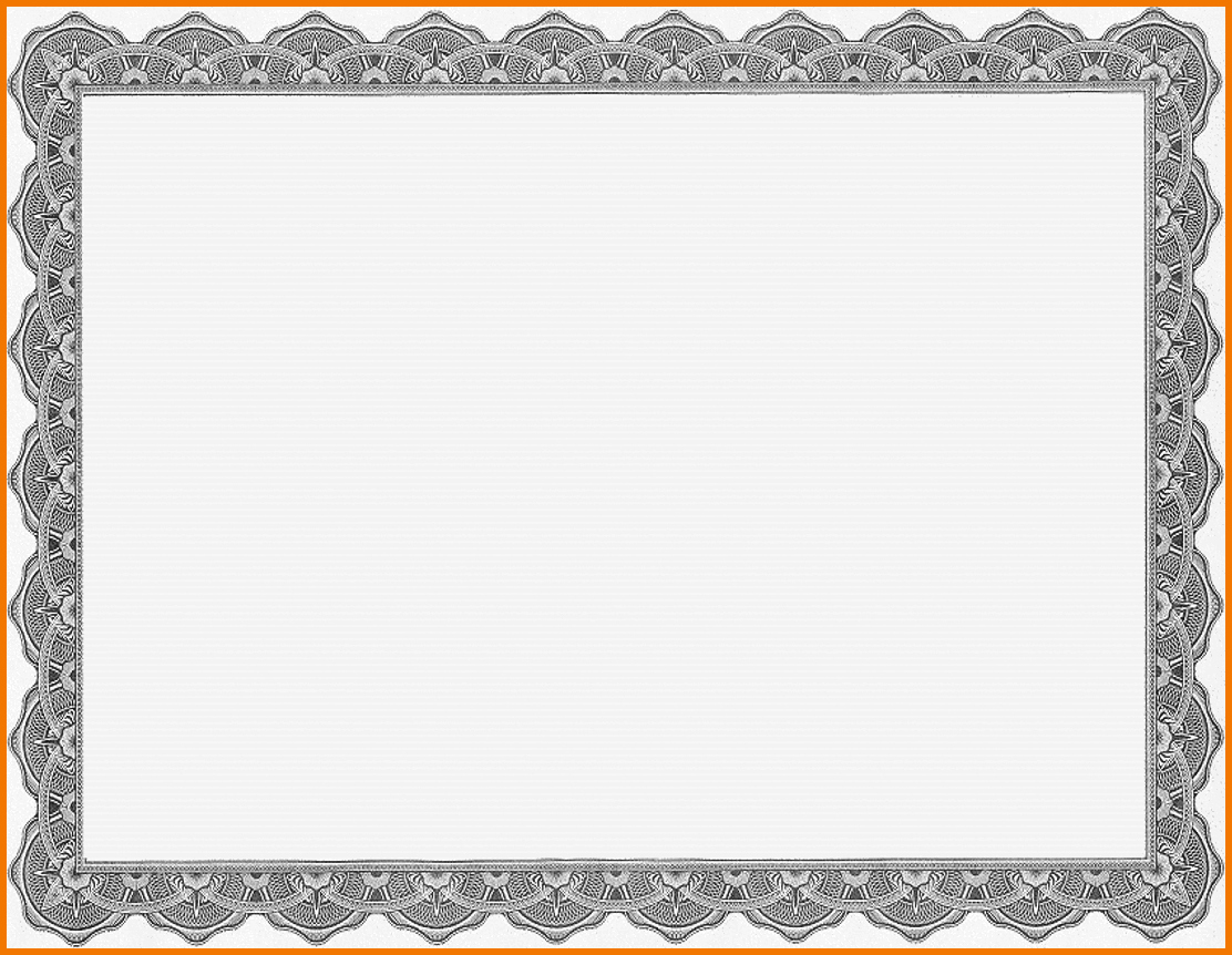 Certificate Border Template for Word Inspirational 37 Stunning Border Templates for Certificate Clasmed
