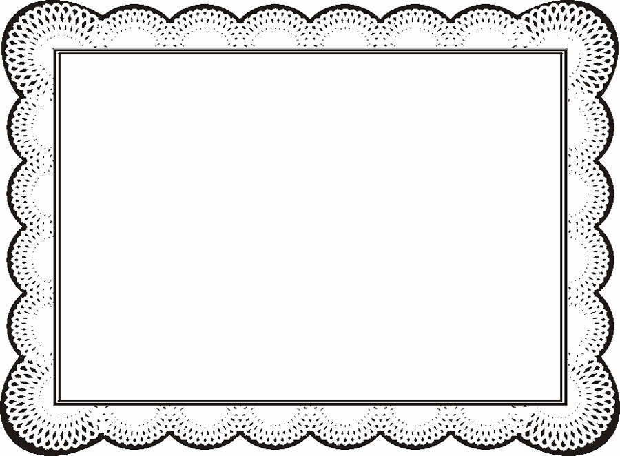 Certificate Border Template for Word Luxury Free Certificate Borders for Word Clipart Best