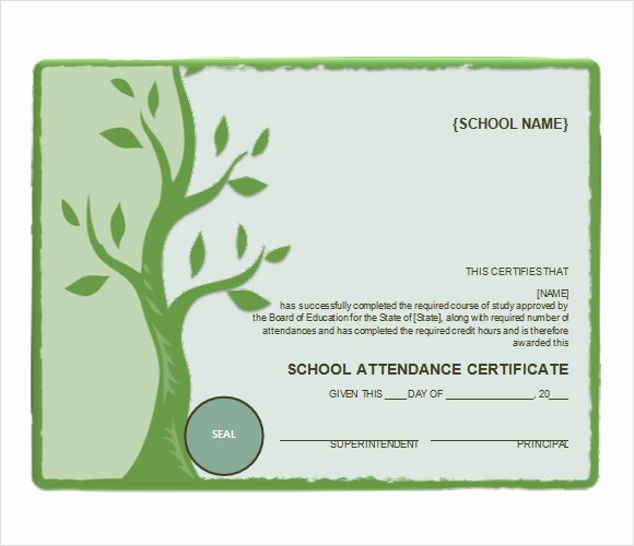 Certificate Of attendance Template Word New 9 attendance Certificate Templates Download Free