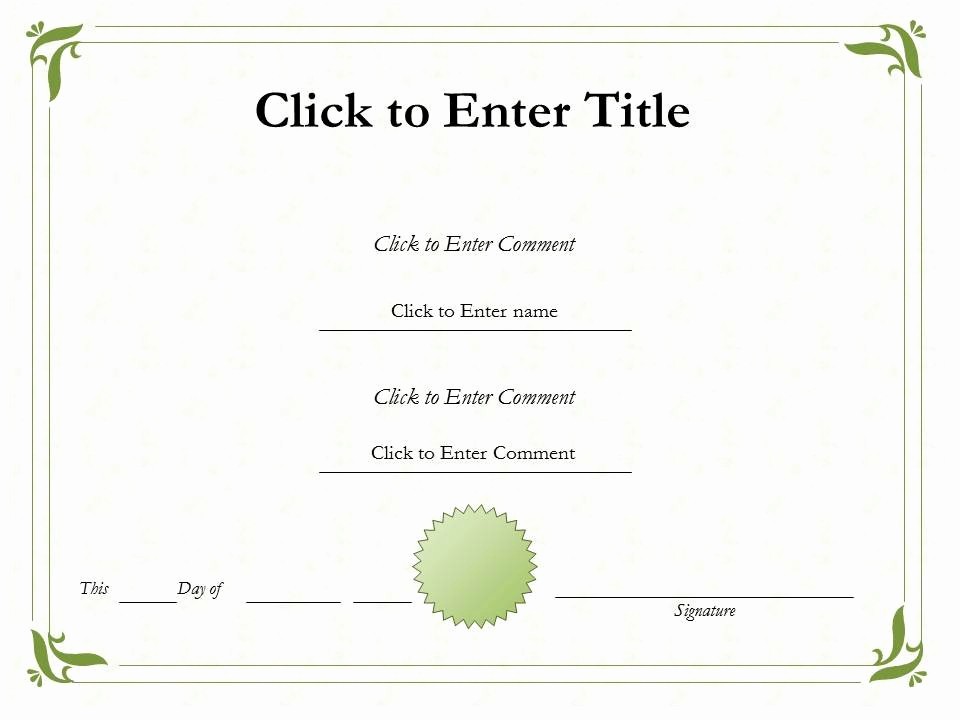 Certificate Of Completion Template Powerpoint Awesome Education Award Diploma Certificate Template Of