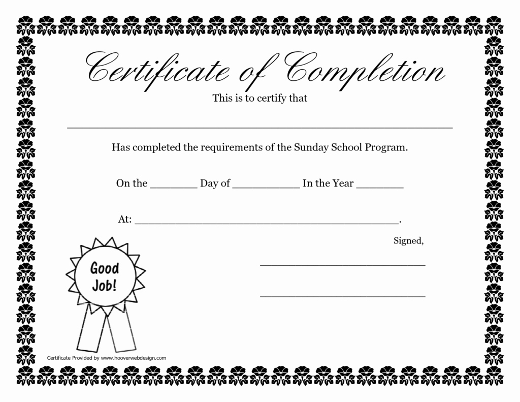 Certificate Of Participation for Kids Elegant School Certificates Sample Templates