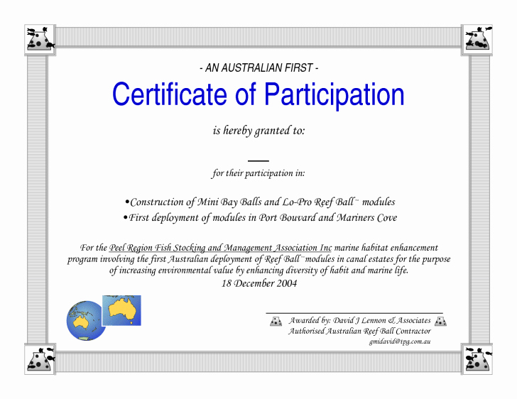 Certificate Of Participation Wording Samples Inspirational Certificate Participation Wording Certificate