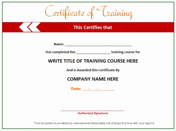 Certificate Of Training Template Word Luxury 12 Best Gift Certificate Template Images On Pinterest