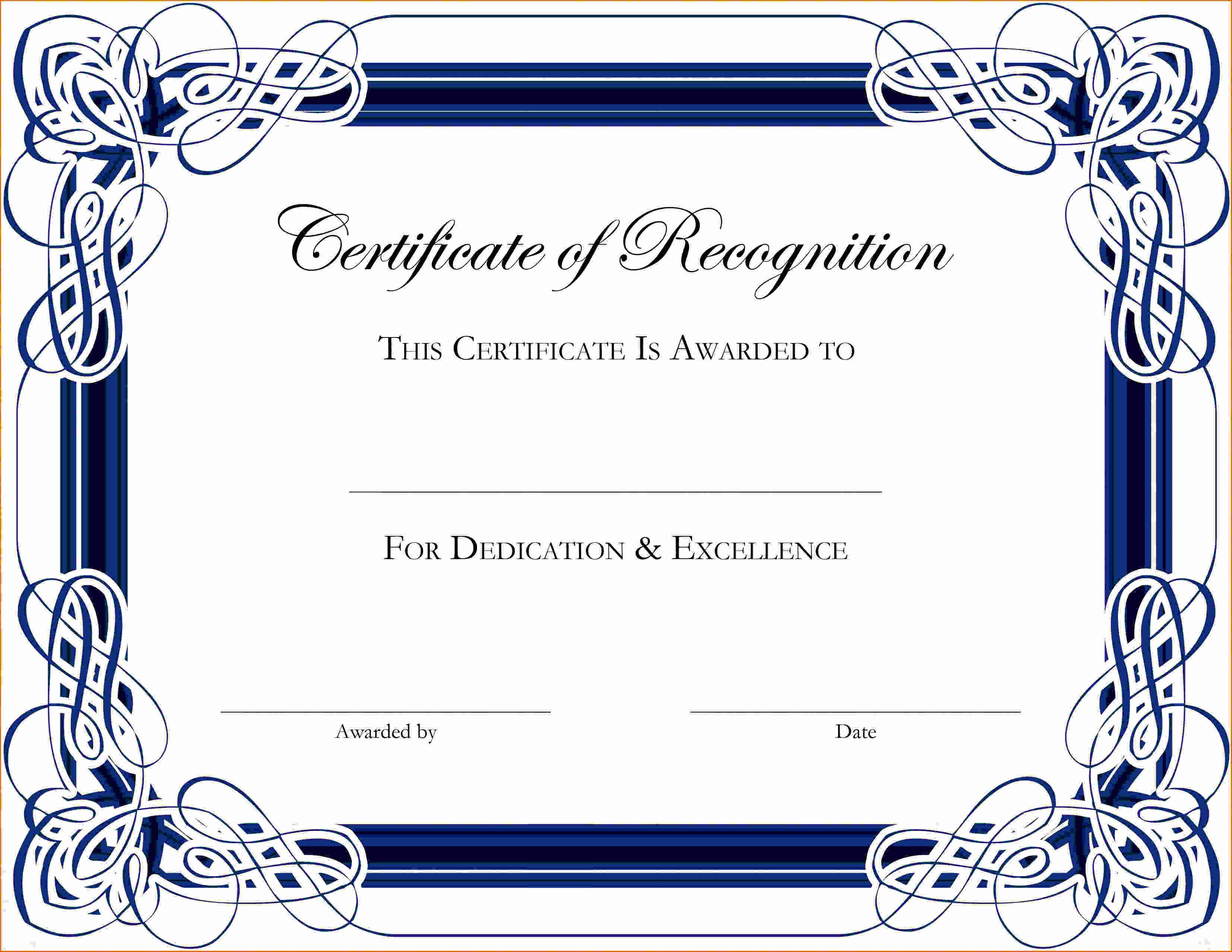 Certificate Templates for Microsoft Word Unique 5 Certificate Of Appreciation Template Word