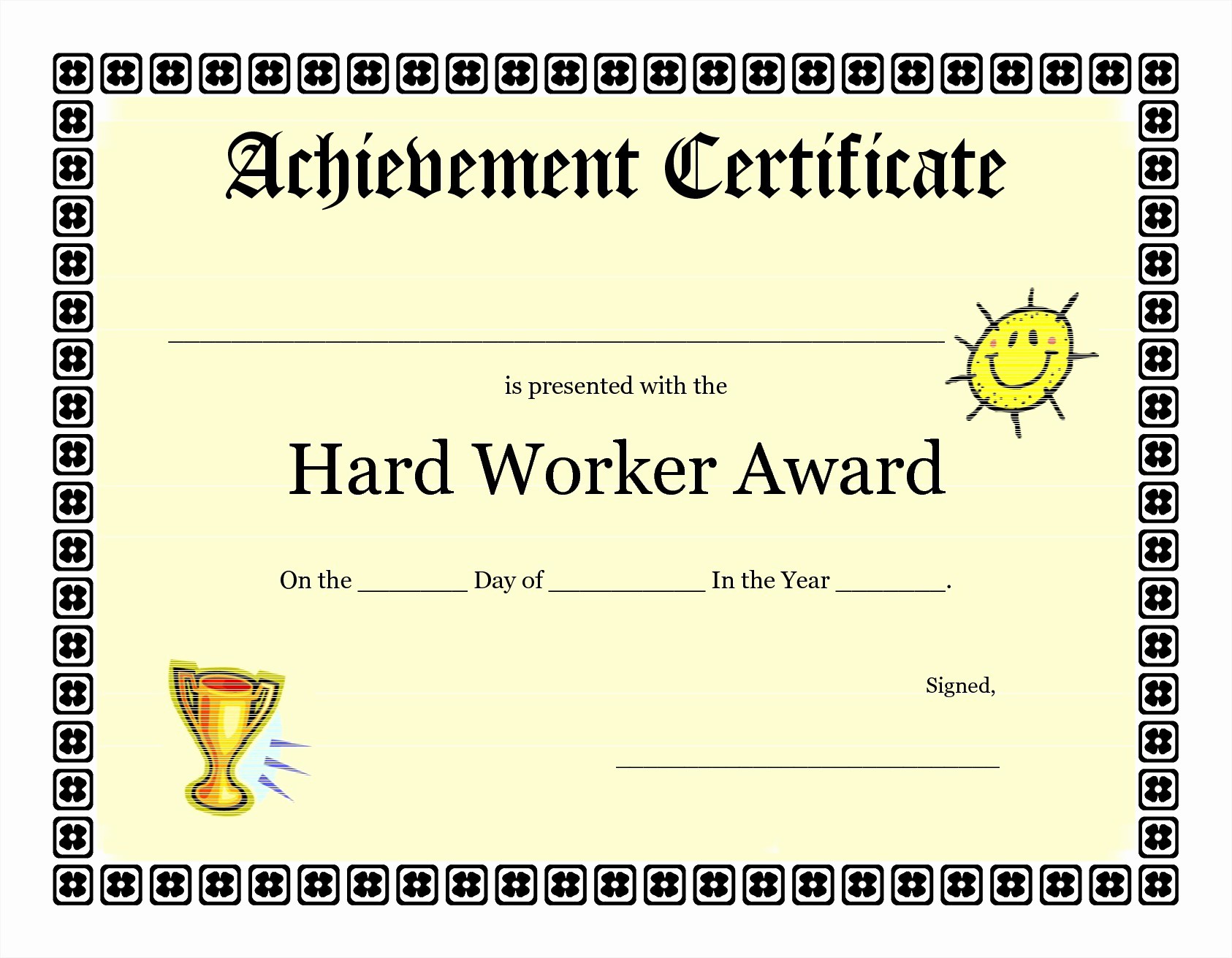 Certificates Of Achievement for Students Lovely Achievement Certificate Templates Free Mughals