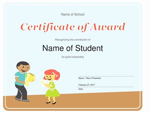 Certificates Of Achievement for Students Unique Certificates Fice
