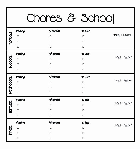 Chore Chart Template Google Docs Best Of Chore Board Template Chore Chart for Couples Awesome