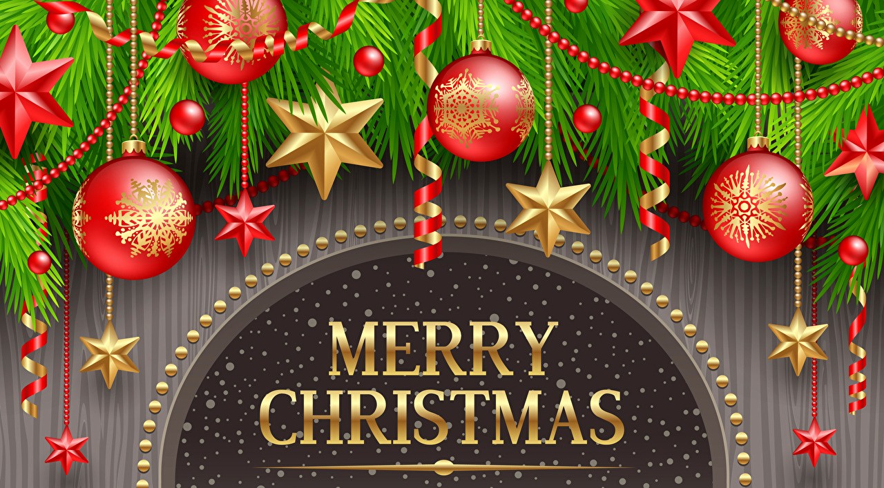 Christmas Background Images for Word Fresh New Year Merry Christmas Word Lettering Balls Holidays