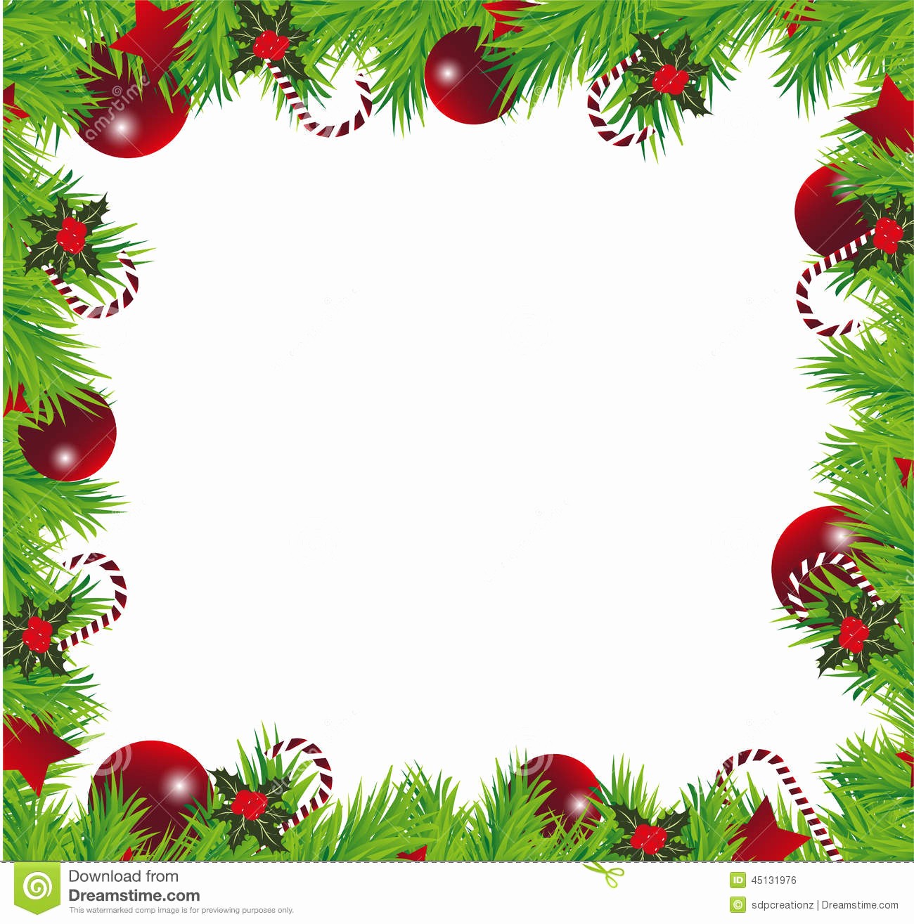Christmas Background Images for Word Luxury Christmas Frame Stock Illustration Image