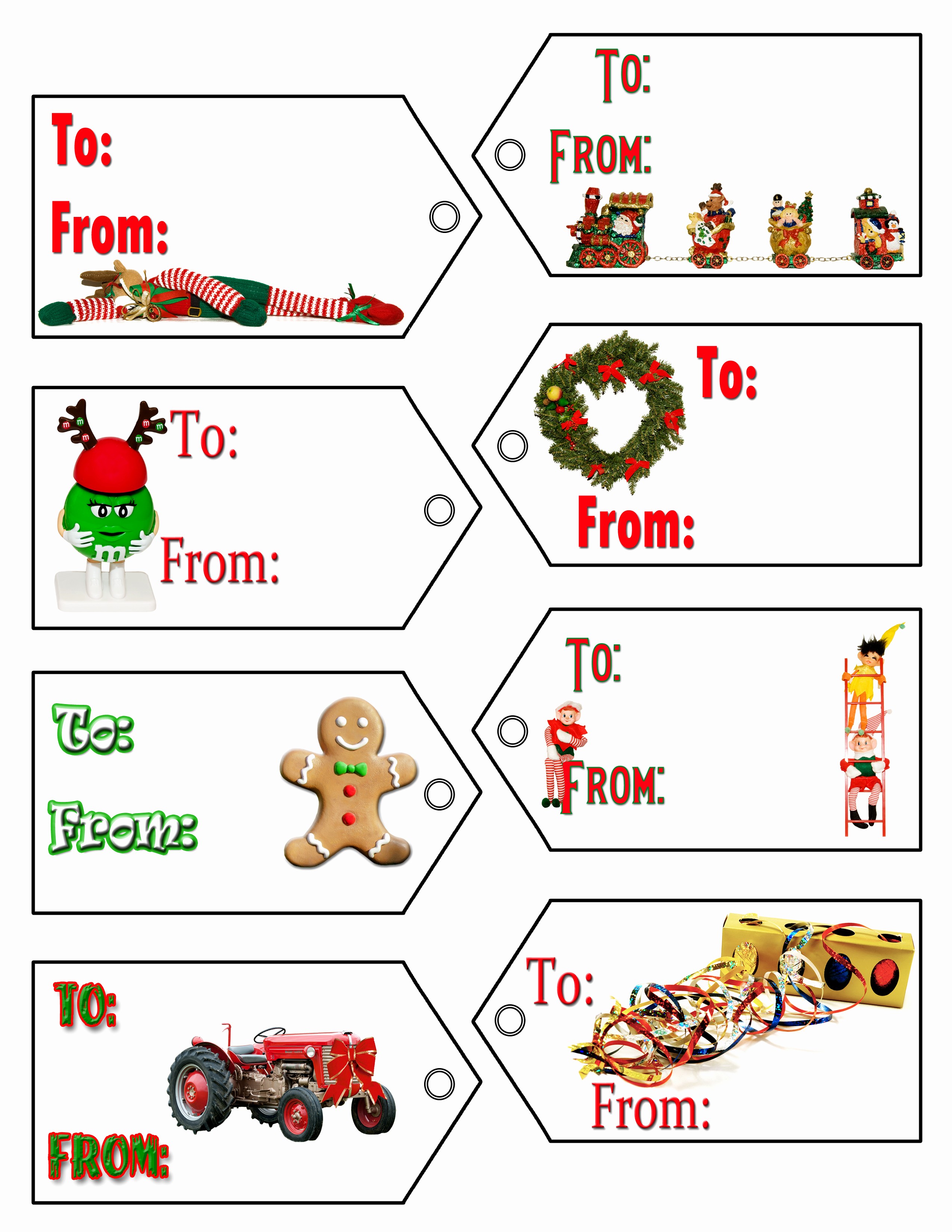Christmas Gift Tags Template Free Fresh Christmas Gift Label Templates – Happy Holidays
