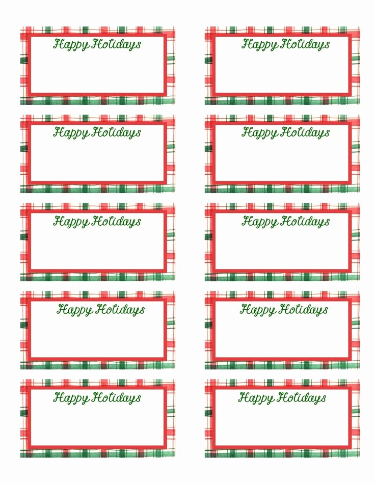 Christmas Gift Tags Template Free Luxury Best 25 Gift Tag Templates Ideas On Pinterest