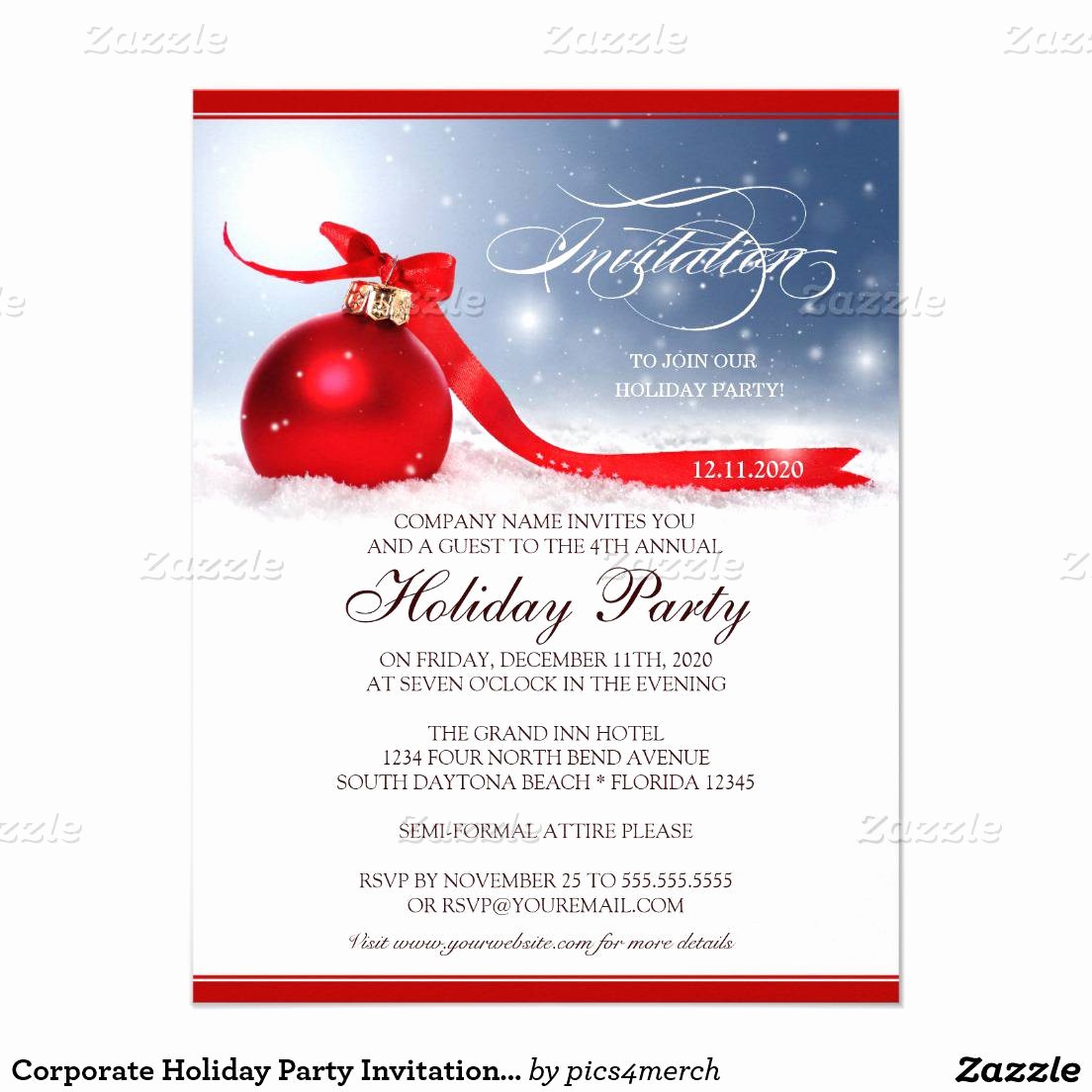 Christmas Invitations Templates Free Microsoft Fresh Christmas Party Invitation Template