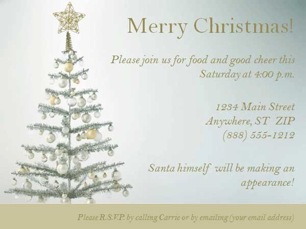 Christmas Party Invitations Free Template Fresh Christmas Party Invitation Templates Free Word