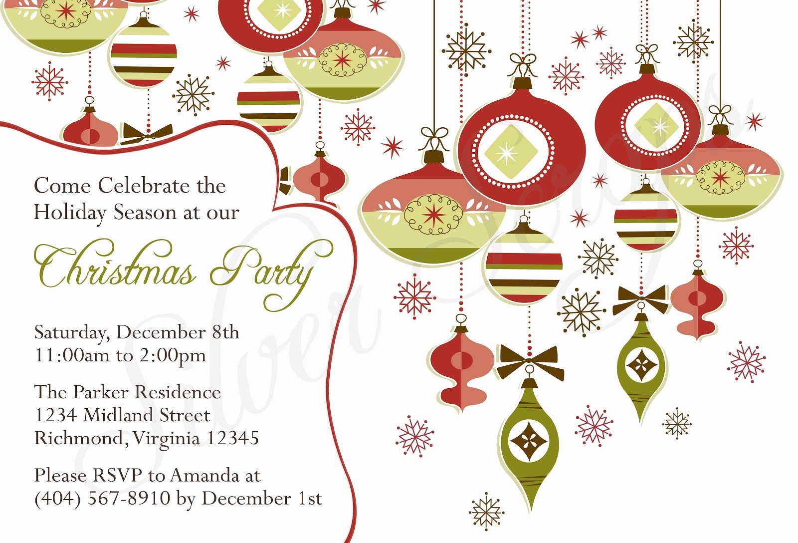 Christmas Party Invite Free Template Lovely Religious Christmas Invitation Templates