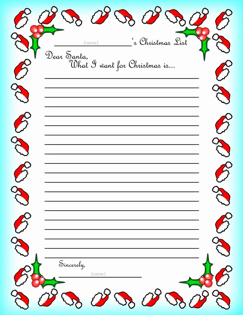 Christmas Sign Up Sheet Templates New Decorative Christmas List by Nihuandedwick On Deviantart