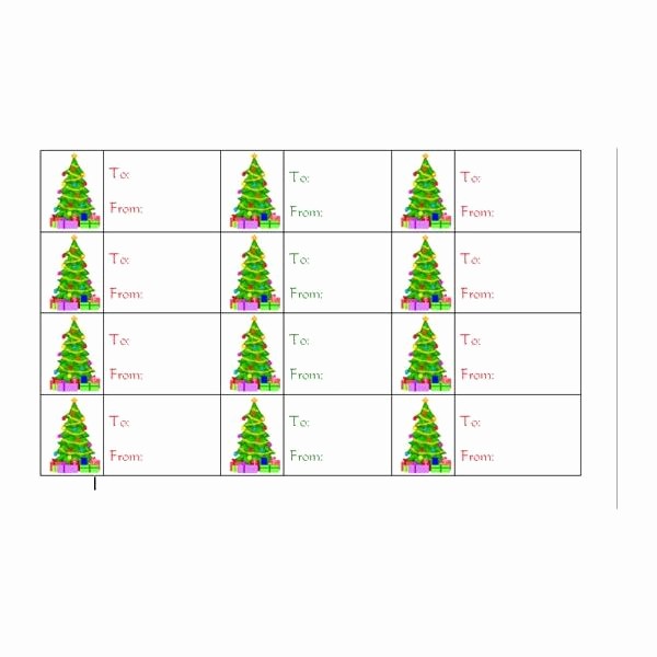 Christmas Tag Templates Microsoft Word Awesome How to Create Christmas Tree Gift Tags In Word