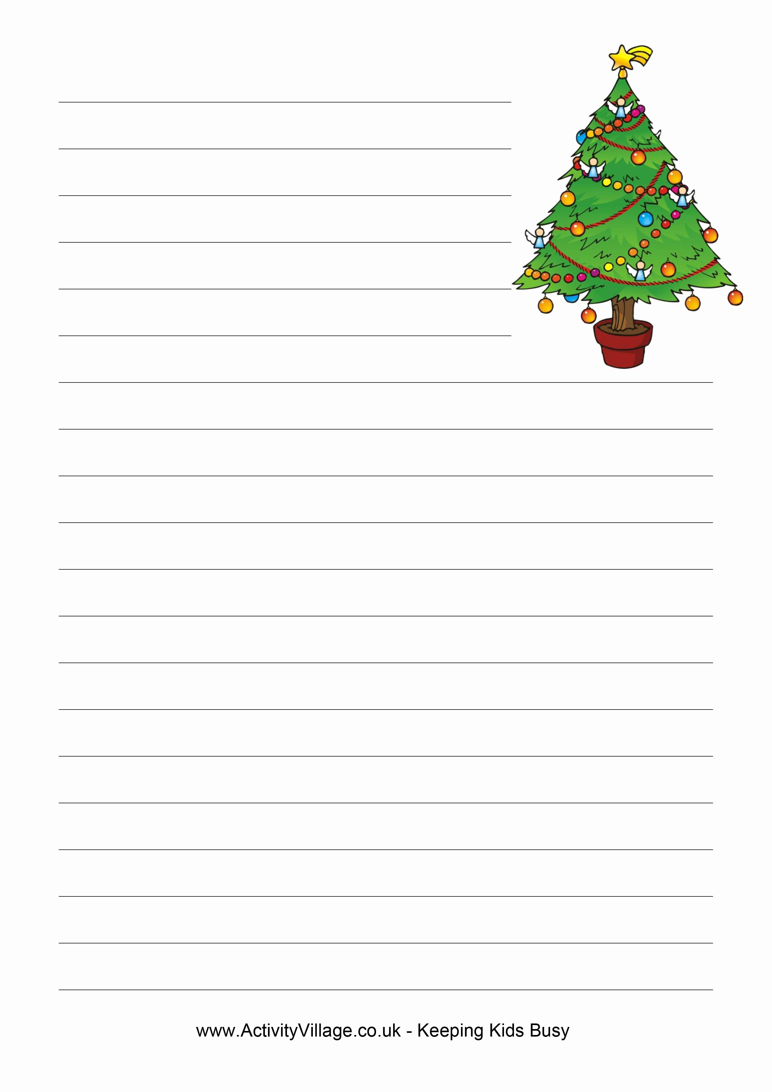 Christmas themed Borders for Word Inspirational Christmas Border Writing Paper – Fun for Christmas &amp; Halloween