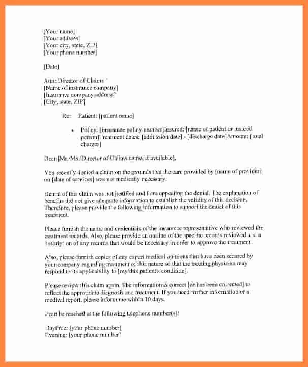 Claim Denial Letter Sample Airline Luxury 3 4 Insurance Claim Denial Letter Sample