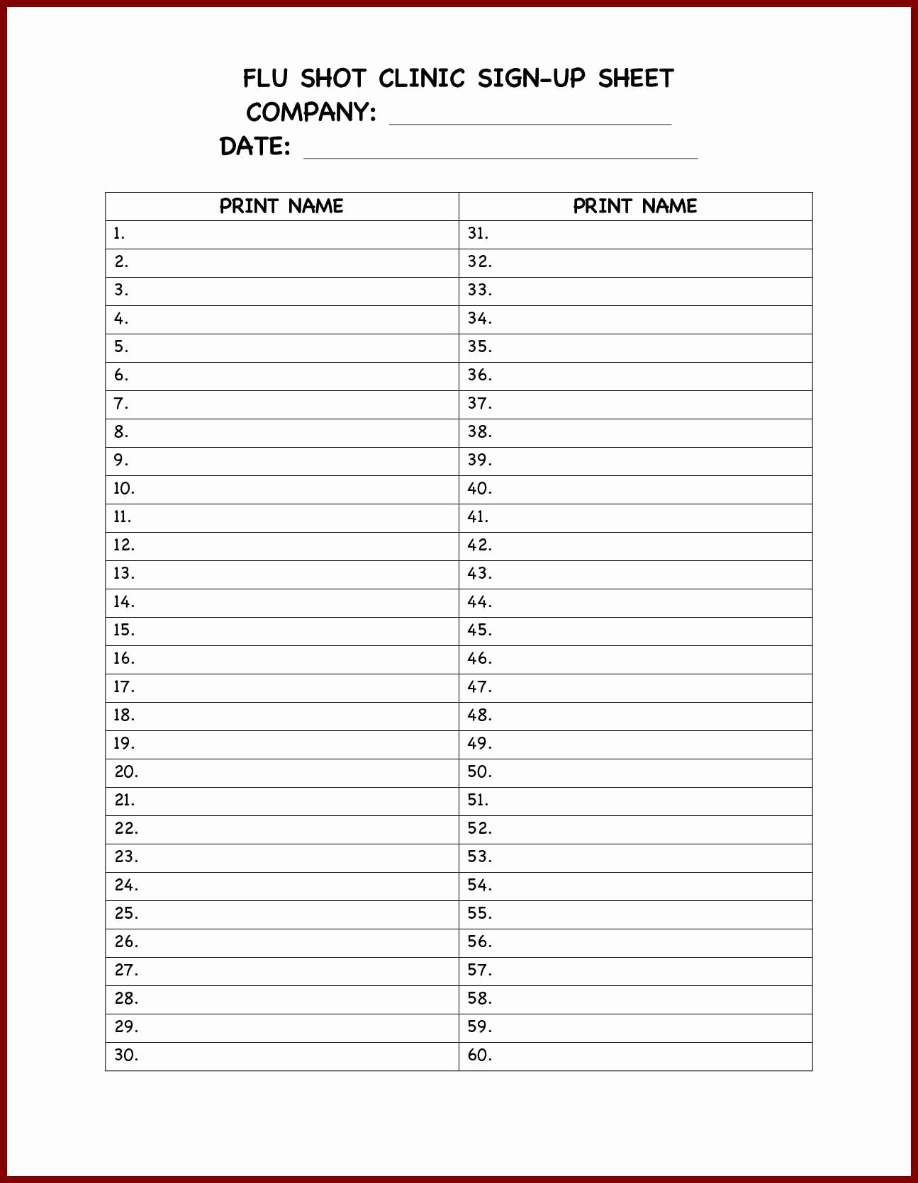 Class Sign In Sheet Template Luxury Training Sign F Sheet Templates