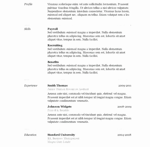 Classic Resume Template Word Download Fresh Classic Resume Templates Classic Resume Template Classic
