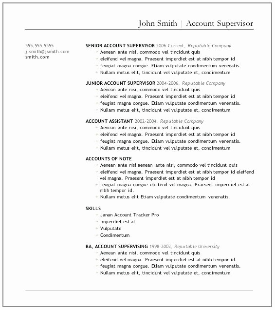 Classic Resume Template Word Download Lovely Classic Resume Template Word Download – Wapuymfo