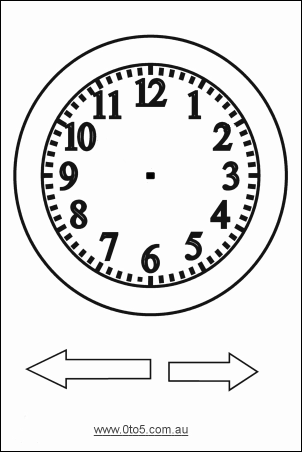 Clock In Clock Out Template Beautiful 12 Best Of Clock Cut Out Worksheet Grouchy