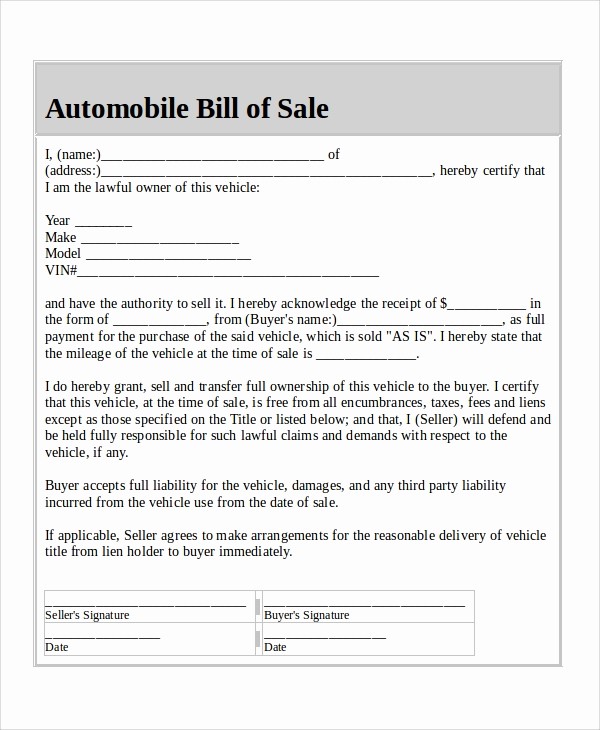 Colorado Auto Bill Of Sale Best Of How to Write A Vehicle Bill Of Sale Kayskehauk