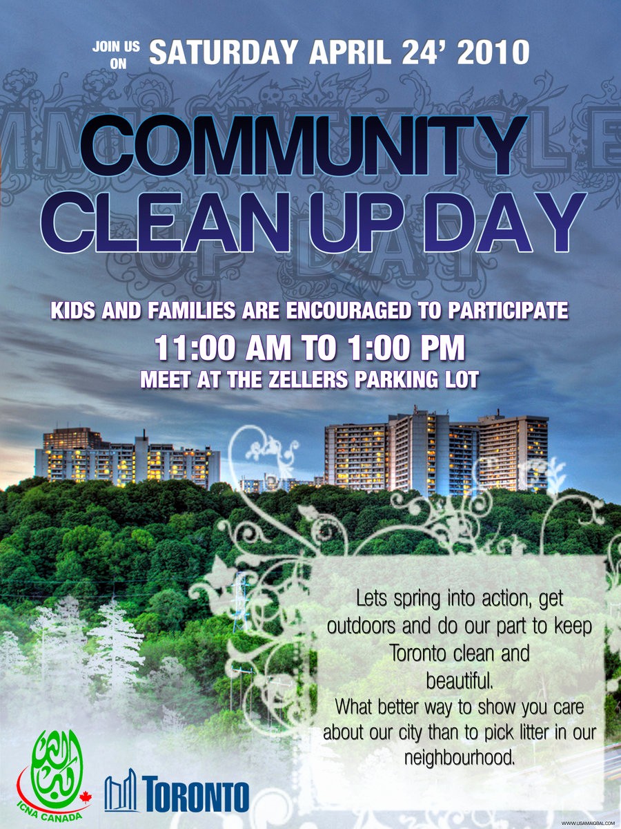 Community Clean Up Flyer Template Unique 10 Best Of Neighborhood Clean Up Flyer Template