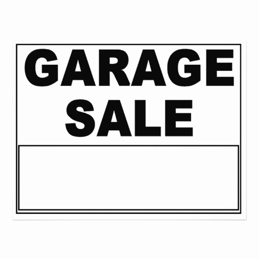 Community Yard Sale Sign Template Fresh Garage Sale Flyer