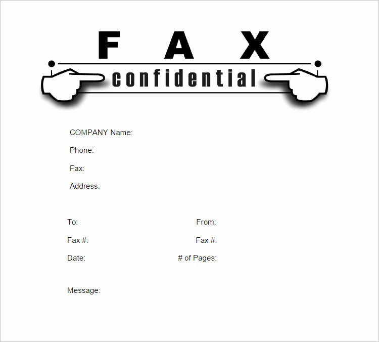 Confidential Fax Cover Sheet Pdf Awesome 19 Fax Cover Sheet Free Word Pdf Doc Example Templates