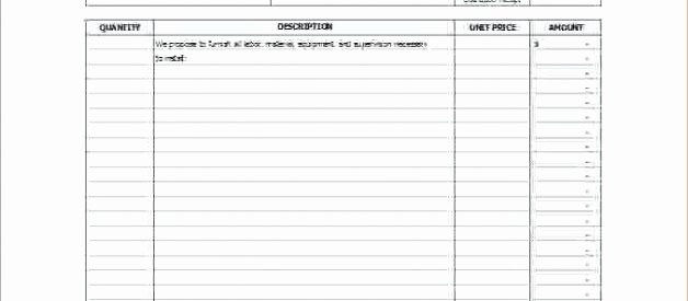 Construction Bid Proposal Template Excel Best Of Bid Proposal Template Excel