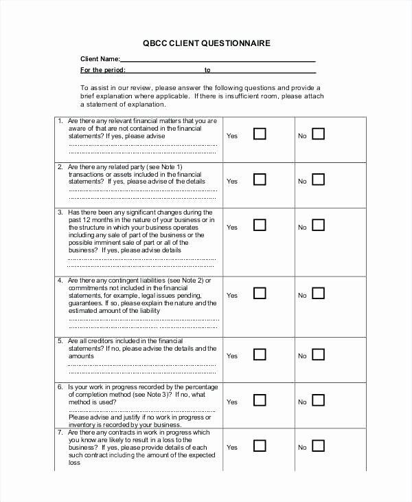 Construction Customer Satisfaction Survey Template Best Of Client Feedback Questionnaire Template Construction
