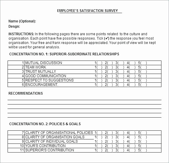 Construction Customer Satisfaction Survey Template Best Of Free Customer Satisfaction Survey Template Printable Yes