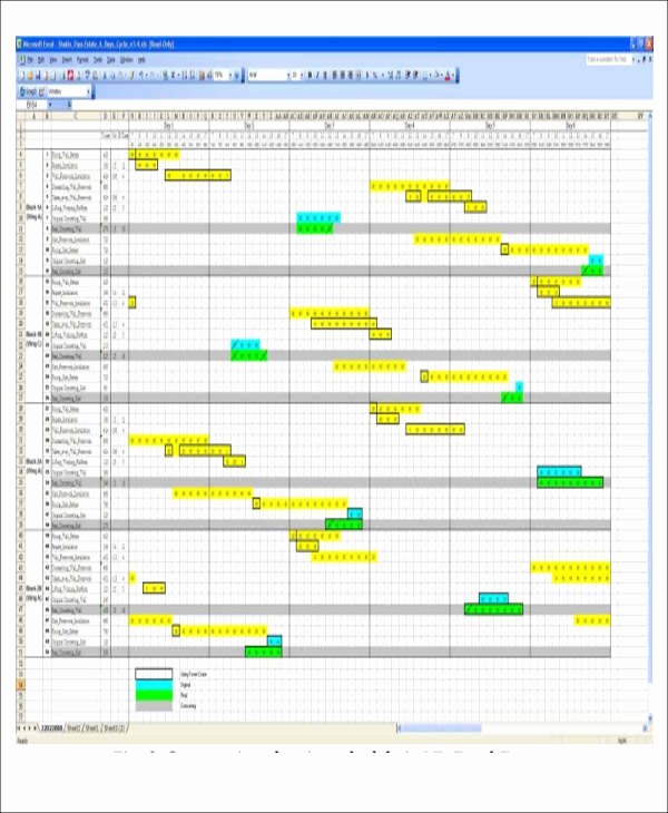 Construction Project Schedule Template Excel Elegant 7 Excel Construction Schedule Templates