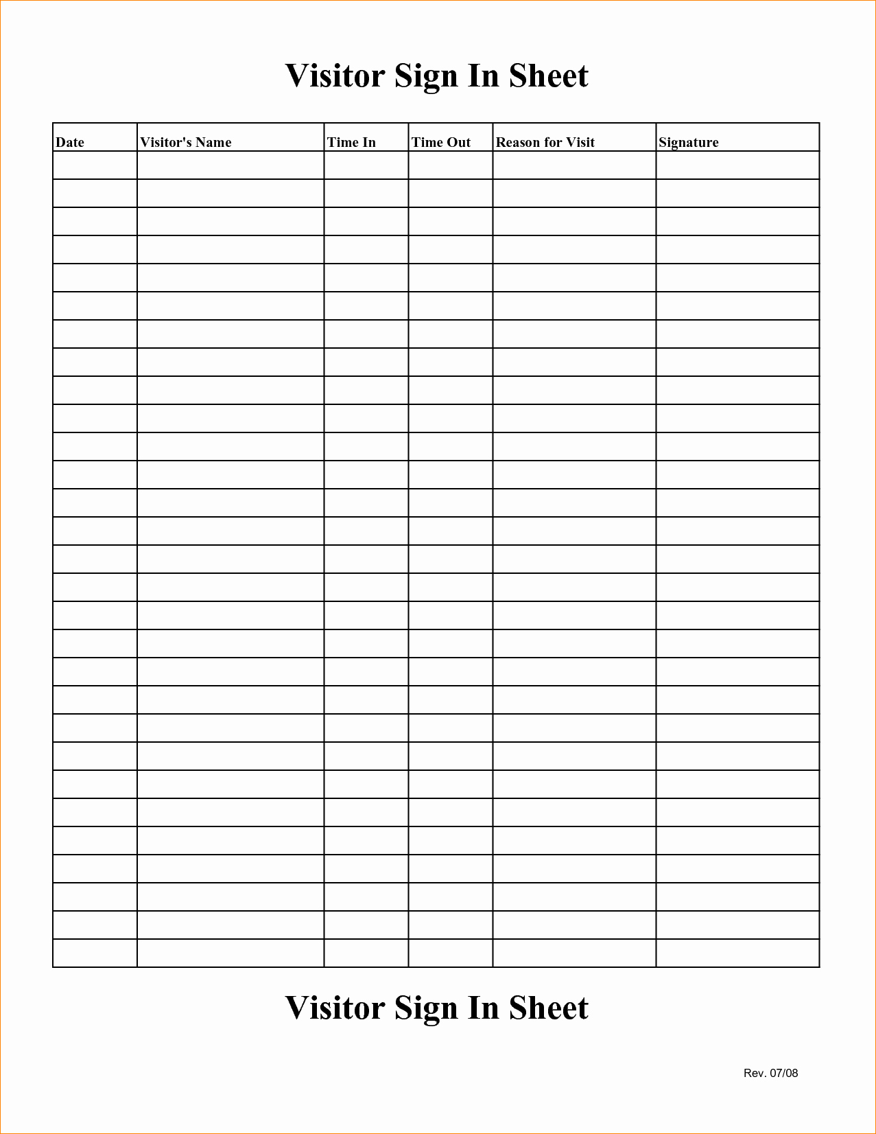 Contractor Sign In Sheet Template Fresh Best solutions Contractor Sign In Sign Out Log Sheet
