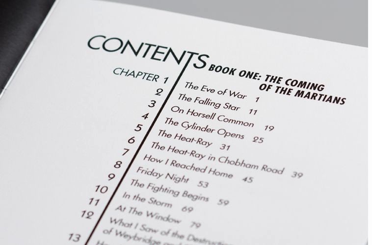 Cookbook Table Of Contents Template Fresh War Of the Worlds D ˚ Pinterest