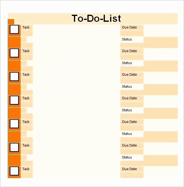 Cool to Do List Template Awesome Cool to Do List Template Printable Daily – Goeventz