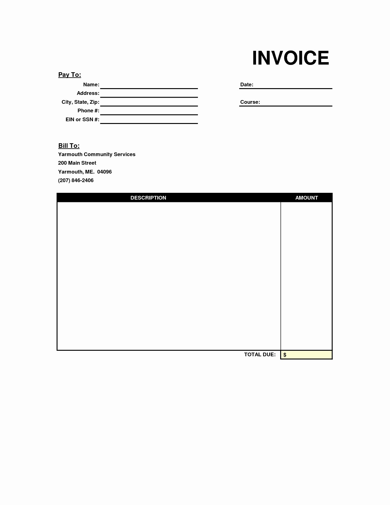 Copy Of A Blank Invoice Inspirational Copy Blank Invoice Invoice Template Ideas