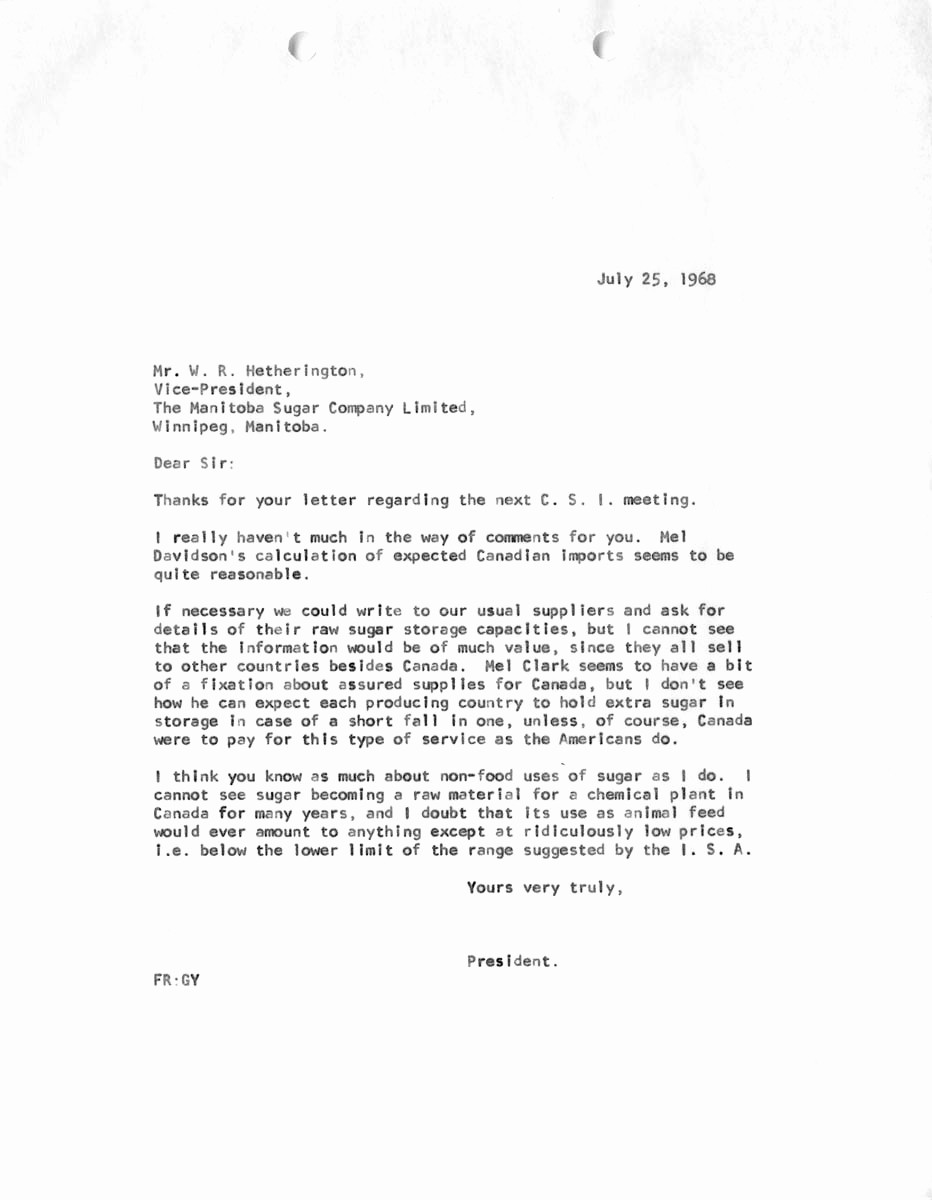 Copy Of A Reference Letter Elegant Correspondence Through the Decades at Bc Sugar
