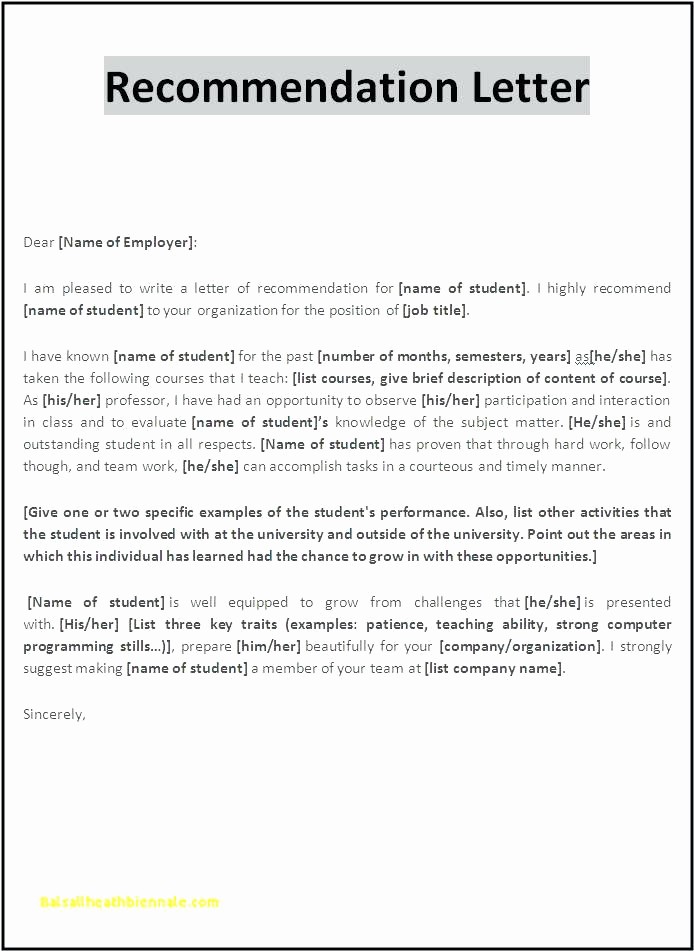 Copy Of A Reference Letter Unique Sample Reference Letter for Employee Useful Template