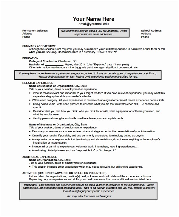 Copy Of A Resume format Awesome 8 Copy Editor Resume Templates