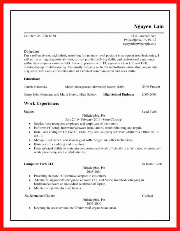 Copy Of A Resume format Elegant Copy Paste Resume format