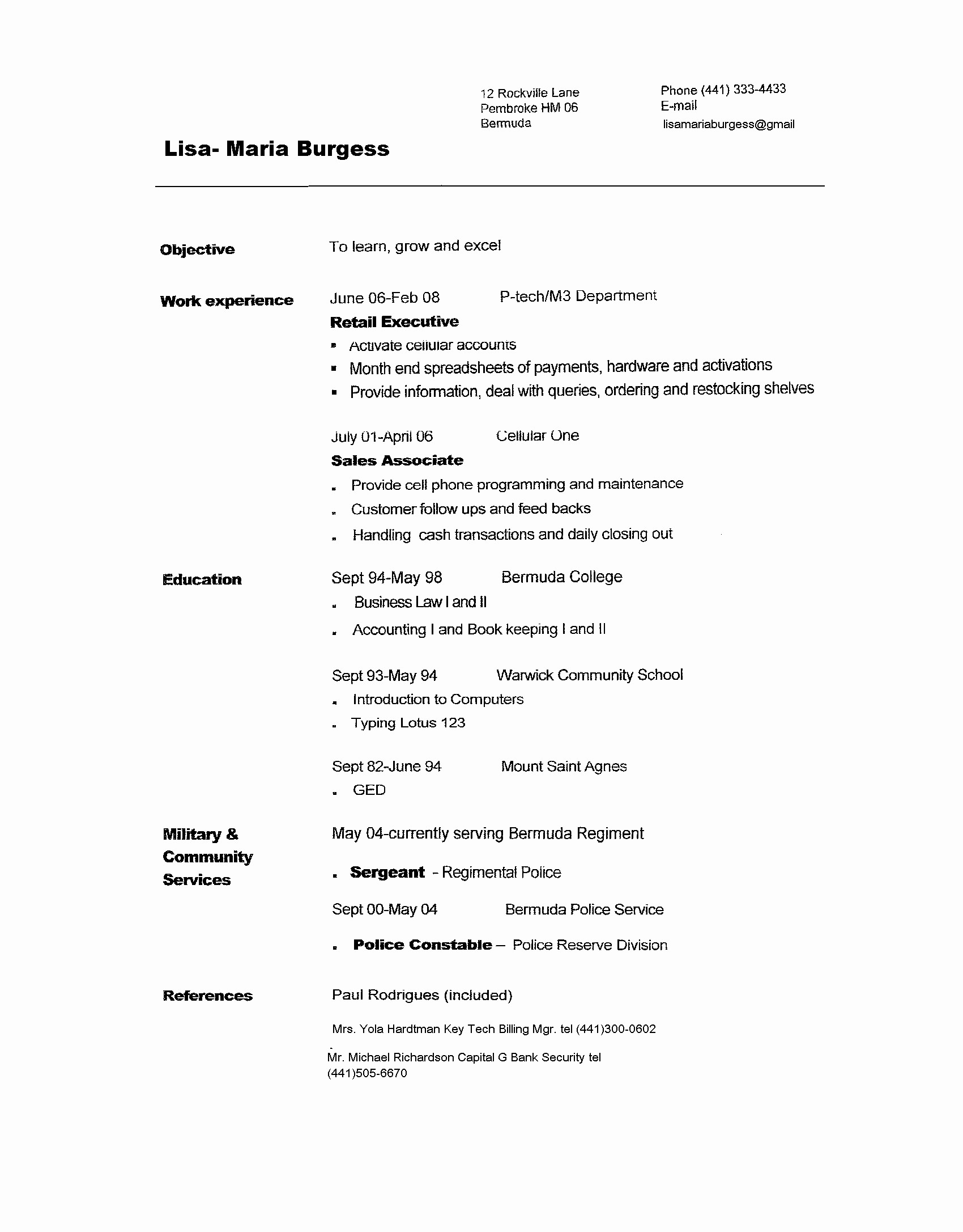 Copy Of A Resume format Lovely Resume format Resume Samples to Copy and Paste