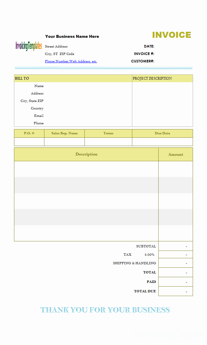 Copy Of An Invoice Template Best Of Copy and Paste Invoice Template