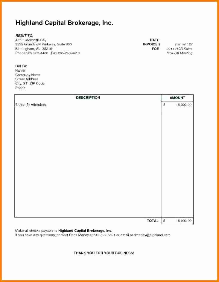 Copy Of An Invoice Template Unique 7 Sample Copy Of Invoice