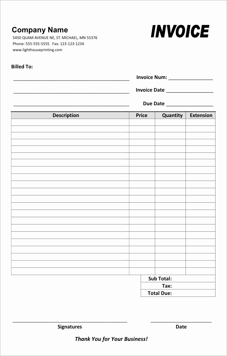 Copy Of An Invoice Template Unique Small Invoice Template Here S What Industry Insiders Say