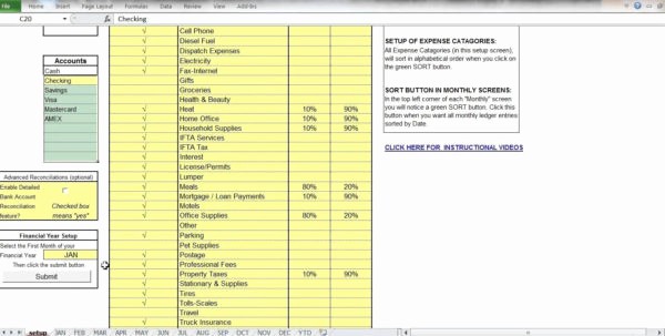 Cost Per Mile Calculator Excel Awesome Owner Operator Expense Spreadsheet Google Spreadshee Owner